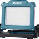 Cordless LED Work Light Compatible with Makita 18-20V Battery, Magnetic Base for Under Hood, 4000 LM 25 W Brightness Adjustable, Flickerless, (Light Only/Charger Not Included)