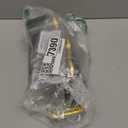 Acrylic Condiment Spice Jars, Condiment Spice Box With Lids and Spoons and Tray, Clear Plastic Condiment Canisters, Seasoning Box 3 Pack, Seasoning Box Set for Kitchen to Storage Salt, Paprika, Sugar (Green)