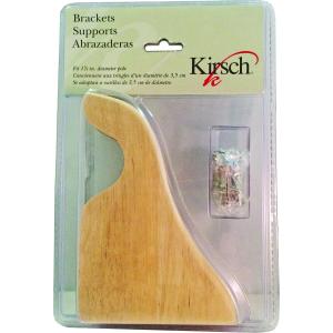 Levolor Unfinished 1-3/8in Natural Metal Curtain Rod Bracket
