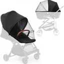 DUOMI 2-in-1 Stroller Sun Shade and Mosquito Net Cover - Universal Breathable Baby Cover With Two-Way Zipper for Extender