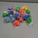 Meooeck 24 Pcs Slow Rising Stress Cube Square Fidget Ice Cube Stress Balls for Adults Dough Fidget Balls Squeeze Soft Toys for Anxiety Relief Classroom Prize Christmas Stocking Stuffer Gift