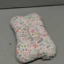 Soft Hypoallergenic Baby Head & Neck Support Organic Cotton Cover Machine Washable (Bambi Pink)