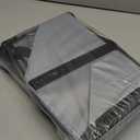 Hat Storage Box for Women & Men, Hardboard Support Cowboy Hat Boxes with 1 Door Hook Hat Organizer for Travel(Grey)