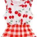 UNICOMIDEA 0-24 Months Baby Floral Romper Infant Playsuits Headband Jumpsuit Toddlers Outfits (White)