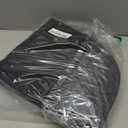 Luxury Faux Leather Car Seat Cover - Anti-Slip Waterproof Drive Seat Cushion Car Front Bottom Seat Cover with Storage Pocket - Universal Full Wrap Seats Protector for Cars SUV Trucks (Black)