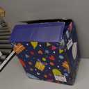 bUCLA 100Pieces Silver Plastic Plates - 10.25inch Silver Rim Disposable Dinner Plates - Ideal for Weddings, Parties