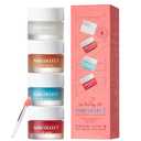 Lip Scrub and Lip Mask Set- Lip Treatment Care Kit with 2 Lip Exfoliator Scrub & 2 Lip Butter Mask, Intense Hydration Set for Dry Chapped Cracked Lips, Stocking Stuffers for Teen Girls