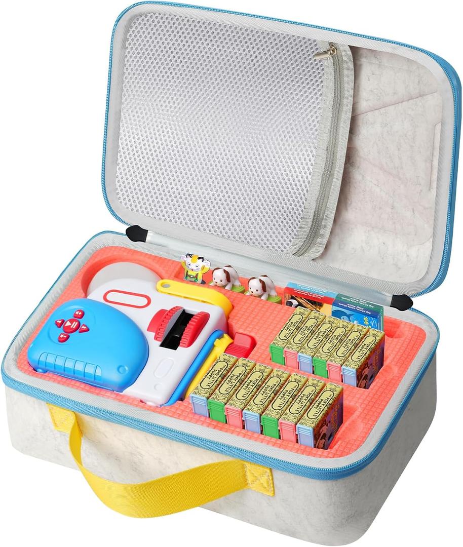 sarlar Detachable Bag Compatible with Little Tikes Story Dream Machine Books Starter SetKids Toys Storage Case for Little Tikes for Storybook, Audio Play, Character,with Handle and Shoulder Strap