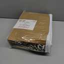 Beatrice Home Fashions Printed Microfiber Sheet Set, Soft Comfortable Easy Care, Includes 1 Fitted Sheet with 12" Deep Pockets, 1 Flat Sheet, Pillowcase, Full, Zara Leopard