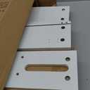 ChooChoo Bathroom Medicine Cabinet with Mirror, Modern Mirror Cabinet with LED Lights, Bathroom Wall Cabinet with Adjustable Shleves, Towel Bar, White