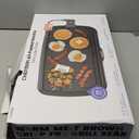 Chefman XL Electric Griddle with Removable Temperature Control, Immersible Flat Top Grill, Burger, Eggs, Pancake Griddle, Nonstick Extra Large Cooking Surface, Slide Out Drip Tray, 10 x 20 Inch