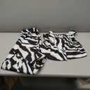 Pants Sets 2 Piece Outfits for Women Zebra Print Halter Vest Top and Wide Leg Pants Dailywear Summer Vacation Sets (Medium, Black)