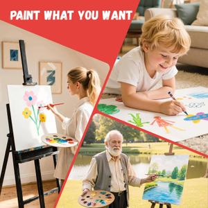 Simetufy 26 Pack 11 x 14 Inch Canvas Boards for Painting Pre-Primed Paint Canvas for Acrylic, Oil, Watercolor, Gouache, Art Supplies for Kids &Adults, Beginners & Artists