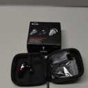 Bluetooth Headset, V5.0 Ultralight Wireless Headphone Cell Phone Earpiece with Mic Headsetcase,Volume Control, Handsfree Earbud,Compatible with Android/iPhone/Smartphones/Laptop (Black)