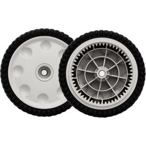 Set of 2 Front Drive Wheels Fit for Troy Bilt Lawn Mowers - Replaces 734-04018C 734-04018A 734-04018B, Drive Wheels for MTD Snapper Troy Bilt Tuff-Cut 210 TB210 TB230 TB240 Self Propelled Mower