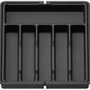 Extended Cutlery Storage Box for Home Use - Spacious and Organized Solution to Keep Your Utensils Neatly Arranged, Offering Enhanced Accessibility in Your Kitchen or Dining Area (Red)