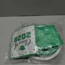 Graduation Party Supplies Kit Serves 50 - Graduation Party Green Class of 2026 Tableware Disposable Dinner Plates Dessert Plates and Napkins for Congrats Grad Party Decorations