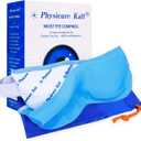 Heated Eye Mask | Moist Heat Eye Compress Relief for Dry Eyes, Imitated, Pink Eyes | Microwave Activated Dry Eye Therapy Mask