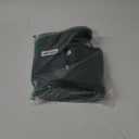 mysoft Kids Rain Boots for Girls Boys Toddler Waterproof Rubber Cute Printed with Easy-On Handles (3 Big Kid, Pure Green)