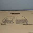 WeatherTech Custom Fit FloorLiners for Hyundai Santa Fe XL, Santa Fe - 2nd Row (464403), Grey