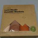 4Pack Muslin Swaddle Blankets for Boys, Girls  Organic Baby Swaddles for Newborns, Soft & Breathable Receiving Baby Blankets for Girl, Boy, Neutral, Newborn Essentials Gift (Spice)