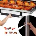 OUGAR8 Refrigerator Door Handle Covers,Keep Your Kitchen Appliance Clean from Smudges, Fingertips, Drips, &Food Stains, Perfect for Dishwashers (4pcs, Black)