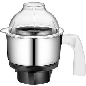 Wonder Star Preeti Mixer Grinder Compatible Jar 500Ml||Compatible With Preethi MG 146,Popular, Blue Leaf, Eco, Chef Pro &Many More||Dome Type Lid||4 Teeth High Nylon Coupler