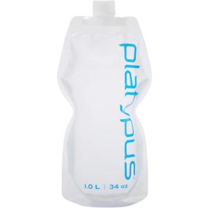 Platypus SoftBottle Collapsible Backpacking Water Bottle with Closure Cap (33.8 Ounces)