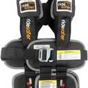 RideSafer - Large Black, Lightweight, Compact, Portable Car Seat - Perfect for Travel and Everyday Child Safety