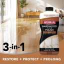 Weiman Hardwood Floor Polish and Restorer, 1 Pack with Microfiber Towel