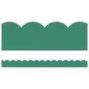 Carson Dellosa Education Grow Together Jade Green Scalloped Borders, 39 Feet (3 Pack)