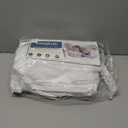 CozyLux Queen Comforter Set White Seersucker 7 Pieces Bed in a Bag Queen Comforter Set with Sheets, Luxury Soft Bedding Set with Down Alternative Comforter, Sheets, Pillowcases & Shams for All Seasons