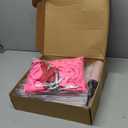 Soulchen Princess Birthday Party Decorations Pink Princess Cardboard Castle Balloon Column Stand Kit Includes 310 Pcs Balloons 2 Set Roof and Flag Bulk for Baby Shower Party Wedding Decoration