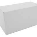 Southern Champion Tray 2745 Clay Coated Kraft Paperboard Patty Meat Box, Tuck Top, 5 lbs Capacity, 10" Length x 5" Width x 5-3/8" Height (Case of 200)