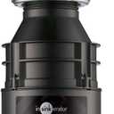 InSinkErator Badger 5 Garbage Disposal with Power Cord, Standard Series 1/2 HP Continuous Feed Food Waste Disposer, Badger 5 W/C, No Size, Black/Gray