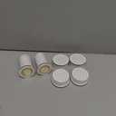 JOOGTO Water Filter Replacement for LS Home Dispenser 18 C/Glass Pitcher 7 C/Plastic Pitcher 10 C/Plastic Pitcher 7 C.4 Activated Carbon + Ion Exchange Filter and 2 Membrane Micro Filter (4+2)