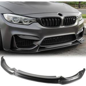 Front Bumper Lip for BMW M3 F80 M4 F82 F83 Front Lip Splitter Carbon Fiber Painting