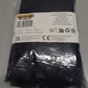 Spooktacular Creations Women's Black Bustle Skirts Long Tulle Tutu Skirt Elastic Overskirt for Halloween Cosplay Party