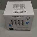 GEPLAD 11-Pack GU10 LED Bulbs Daylight 5000K, 6W 582LM Dimmable GU10 Two Prong Light Bulb, 50W Halogen Replacement, Track Lighting,Recessed Light,Range Hood Light Bulbs