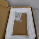 White Floating Shelf Bracket 12 Inch, 8 Pack Heavy Duty Shelf Brackets, Black Wall Shelf Bracket for DIY Decorative with Mounting Hardware (L 12" x H 6" x W1.5")