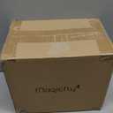 Magicfly Mini Sewing Machine with Extension Table, Dual Speed Portable Sewing Machine for Beginners with Light, Sewing Kit for Household Use, White