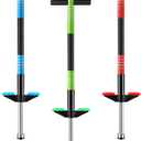 Leitee 3 Pcs Pogo Stick for Kids Age 6 and Up, Suitable for 40-80 lbs, Soft Foam Jump Stick for Beginners Kids Exercise Body Balance Keep Healthy, Outdoor
