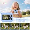 Mafiti Kids Camera Instant Print, 48MP Digital Camera Selfie 1080P Video with 32G TF Card, Toys Gifts for Girls Boys Aged 3-12 for Christmas/Birthday/Holiday (Blue)