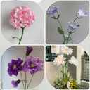 66 ft Flexible Pipe PVC Tubing for Artificial Flowers 16 mm Bendable Pipe Stem for Fake Floral Balloon Arch Wedding Arrangement Prop Decor with Tube Cutter 12 White Crepe Paper (Not Include Flowers)