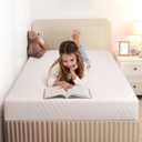 MLILY Twin Mattress in a Box, 5 inch Mattresses Made in USA for Kids Bed Single Size Daybed Individual Bunk, Memory Foam Medium Firm,