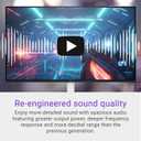 Dell S2725HS 27 Inch Monitor, FHD (1920x1080) Display, 100Hz Refresh Rate, 1500:1 Contrast Ratio, TV Rheinland Eye Comfort 4 Star, Integrated 2x5W Speaker, Height/Tilt/Swivel/Pivot- Ash White Color