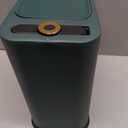 Bathroom Trash Can with Lid 13 Liter/ 3.5 Gallon Green Small Trash Can with Pop-Up Lid Bedroom Trash Can Small Garbage Can with 150 Counts Trash Bags for Small Bathroom Bedroom Office