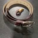 West Leathers [1 Pack] Leather Belt Women-Women's Leather Belt with Pin Buckle-Belts for Women for Jeans, Pants, Dresses, Size 107cm