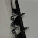 TCBWFY Garden Auger Drill Bit for Planting 1.6"x16.5"and 3.5"x16",Heavy Duty Bulb Planter Tool for Digging Holes,Compatible with 3/8" Hex Drive Drill