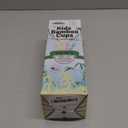 Grow Forward Bamboo Kids Cups with Lids and Straws - 10oz Drinking Cups for Kids with Childproof Twist Lids & Silicone Straws - Eco Friendly, BPA Free, Non Toxic & Dishwasher Safe - Paradise